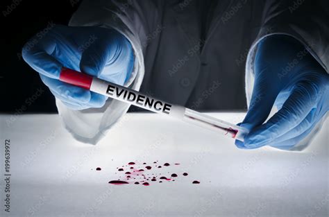 crime scene blood collection procedure